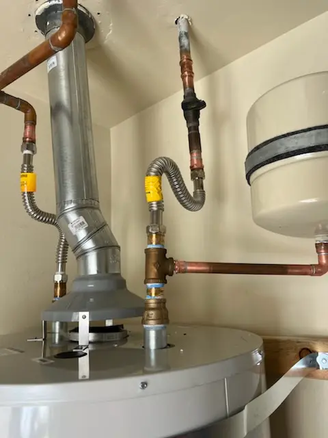 Water heater installation and plumbing repair in Beckettville